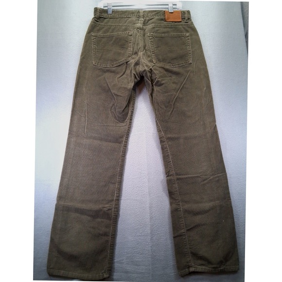 Polo Jeans Co.Ralph Lauren Women Corduroy Pants, Weekender Jeans, Green, Size 10 - Picture 8 of 9